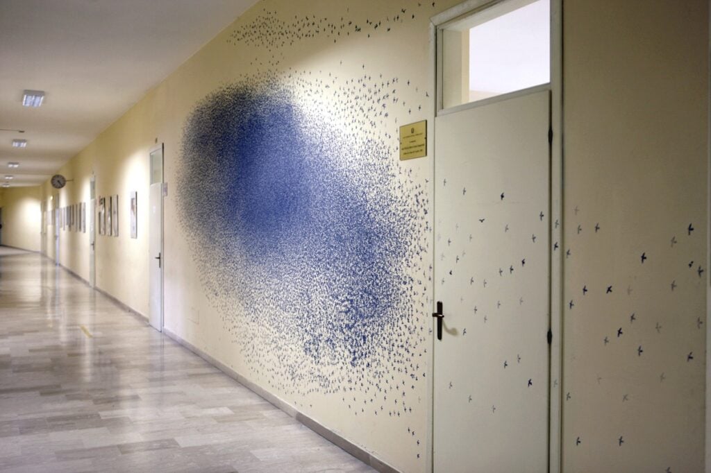 In questo liceo dell’Aquila c’è una collezione d’arte contemporanea realizzata dagli studenti con gli artisti