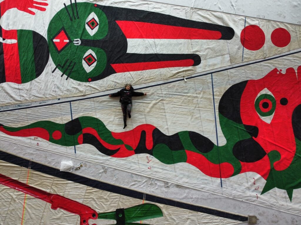 Gio Pistone con le sue vele per la Global Sumud Flotilla