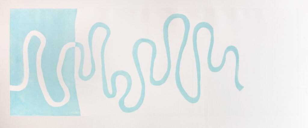 Giorgio Griffa – Ritmi e pause