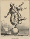 Honor&eacute; Daumier, &Eacute;quilibre europ&eacute;en, 1867, ALBERTINA, Wien