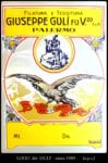 Il logo dell'azienda Gul&igrave;, con l'aquila di Palermo e il motto 'persevera e vinci'