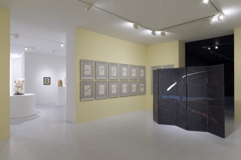 Man Ray: M for Dictionary, Installation view, Gi&oacute; Marconi, Fondazione Marconi, Milano, Photo: Fabio Mantegna