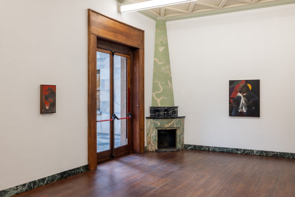 Pietro Roccasalva at MASSIMODECARLO, Installation view, Photo by Roberto Marossi, Courtesy MASSIMODECARLO