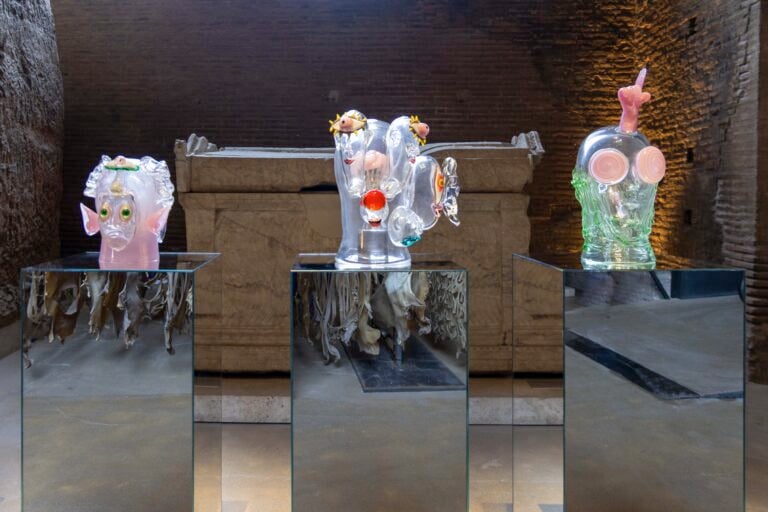 Invisible Faces, Metamorphoses, Terme di Diocleziano. Ph: Monkeys Video Lab