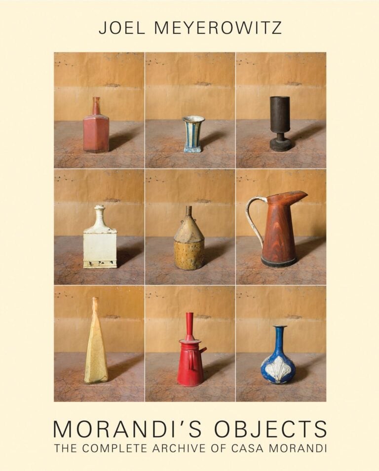 Joel Meyerowitz, Morandi's Objects, ediz. Damiani, 2026 [2015], copertina