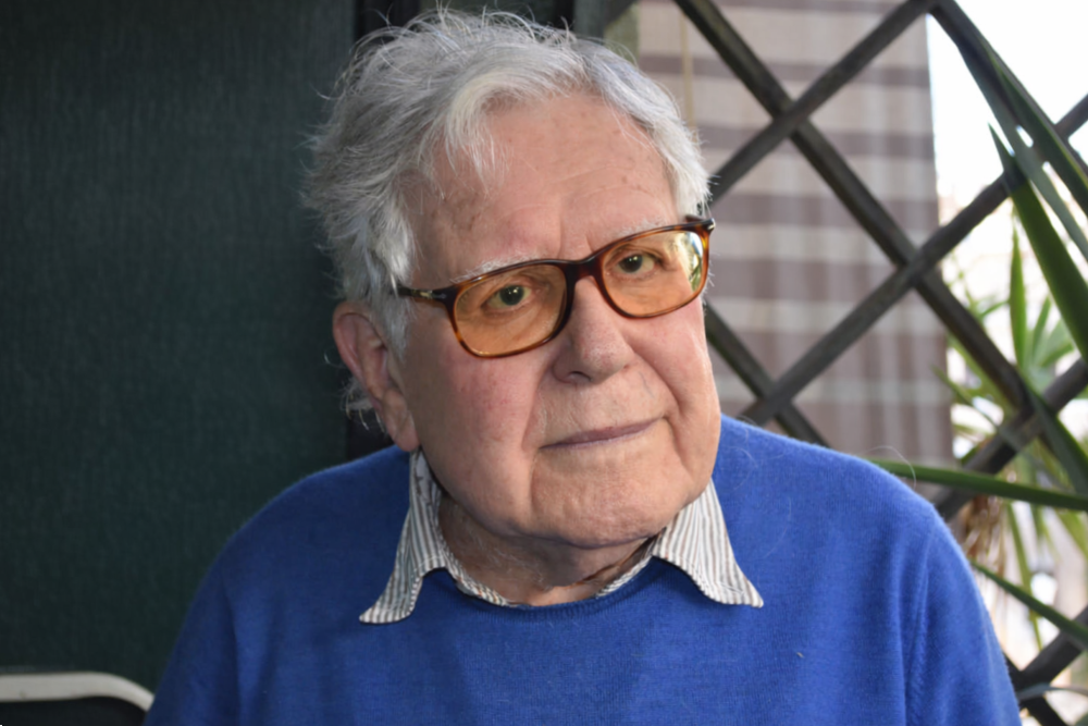 Lamberto Pignotti. Ph: Manuela De Leonardis