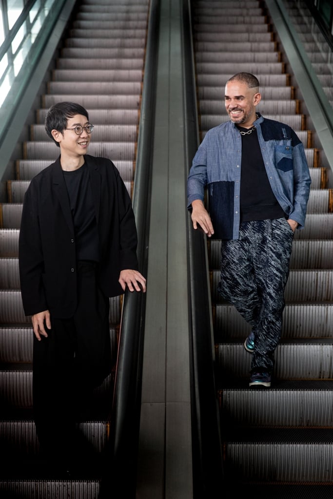 Ли И-Фань, слева, и Рафаэль Фонсека.