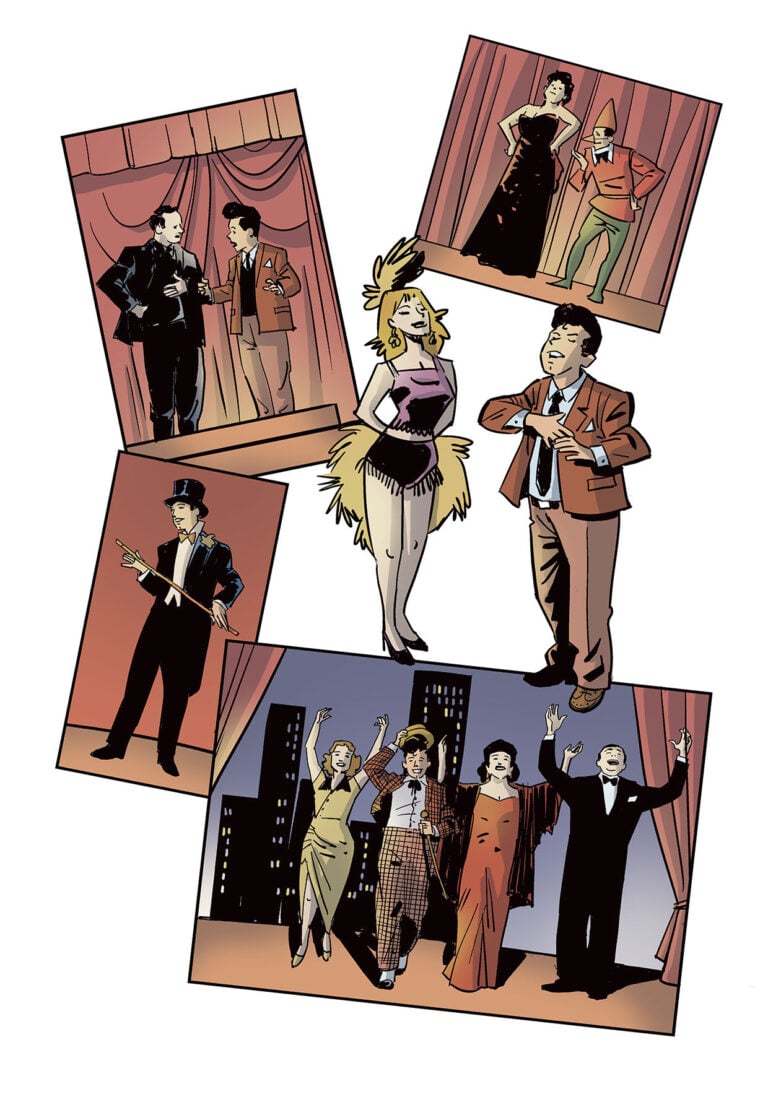 Dalla gavetta al mito: il giovane Lino Banfi rivive in un nuovo fumetto