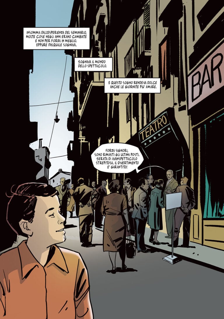 Dalla gavetta al mito: il giovane Lino Banfi rivive in un nuovo fumetto