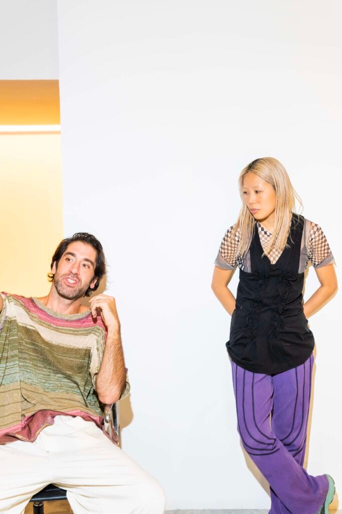 Mauro Simionato e Ai Kamoshita. Courtesy Vitelli. Photo Eric Persona