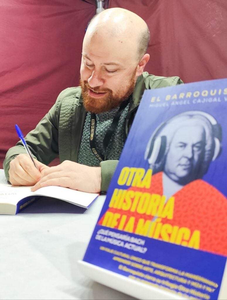 Miguel Angel Cajigal , El Barroquista, Foto Angeles Mendez Garcia