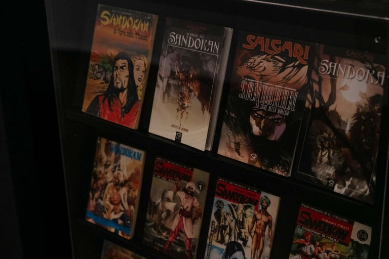 Sandokan. La Tigre ruggisce ancora, Reggia di Monza, a cura di Francesco Aquilanti e Loretta Paderni, Installation View, Ph Natascia Mercurio