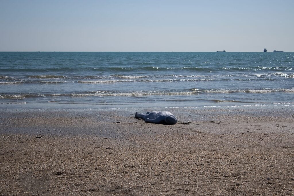 Nicolò, così ho camminato verso te, 2026. Courtesy Syncretika. Photo Andrea Patrizio