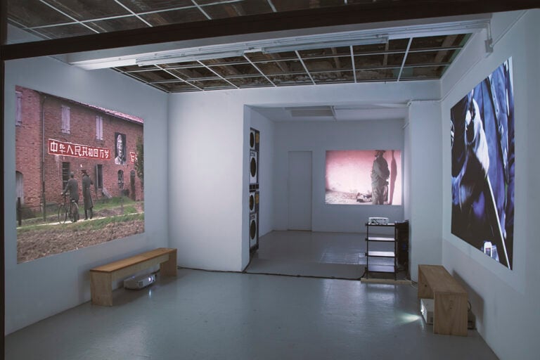 Installation view, Paolo Chiasera, Young Dictators Village, Gelateria Sogni di Ghiaccio. Ph: Nicol&ograve; Morgan Gandolfi