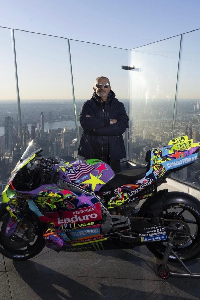 Aldo Drudi, il designer della MotoGP
