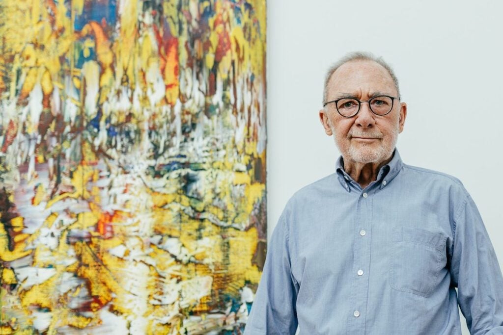 Ritratto di Gerhard Richter. Ph: David Pinzer