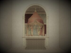 Due libri per approfondire la storia del capolavoro senza casa di Piero della Francesca 