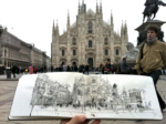 A Milano esiste una community di illustratori che racconta la città disegnandola dal vivo