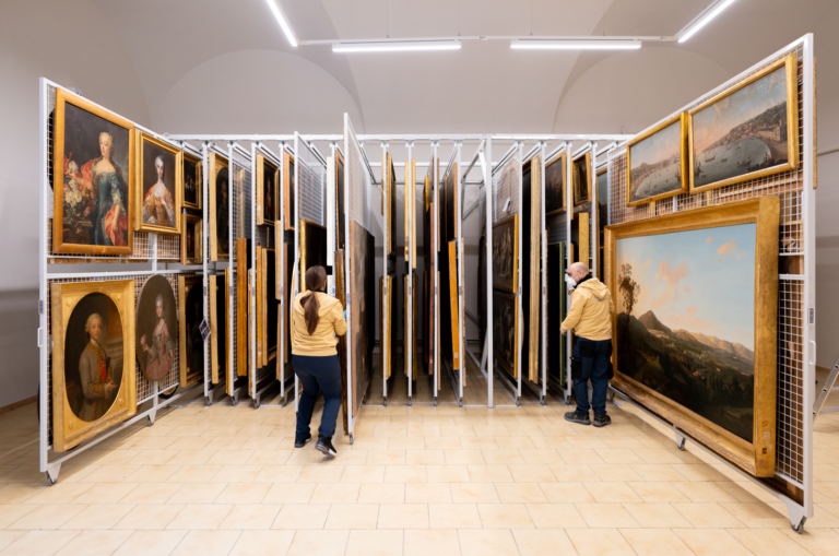 I depositi della Reggia di Caserta