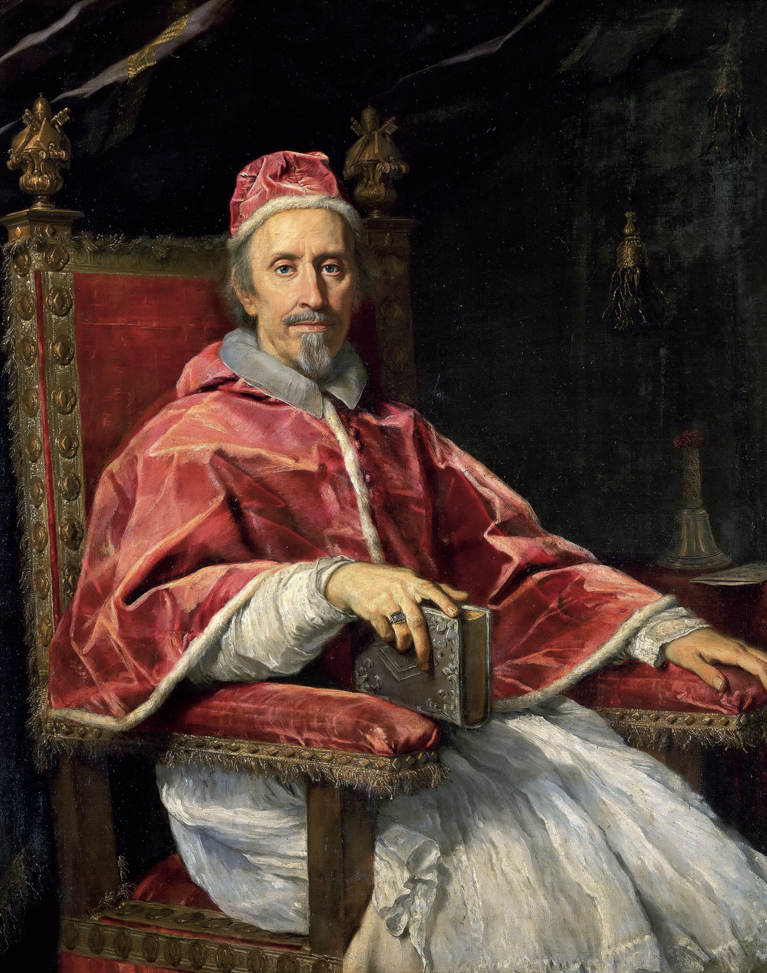 Carlo Maratta, Ritratto di Papa Clemente IX,1667-1669