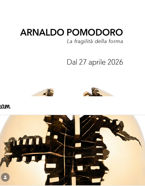 Arnaldo Pomodoro – La fragilità della forma