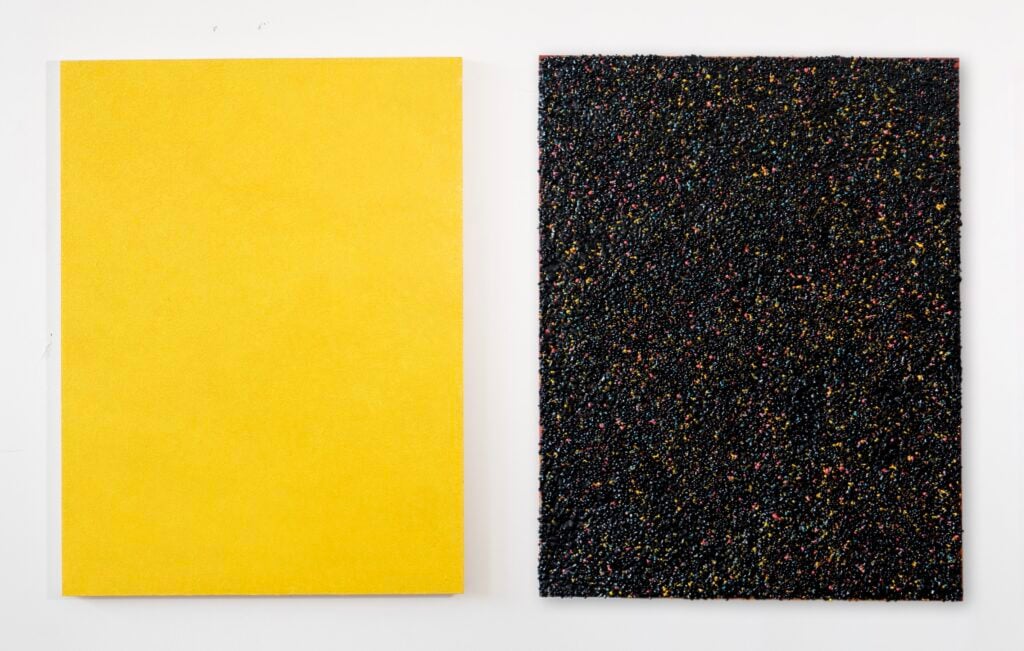 Se ti guardo a lungo poi vedo i puntini (Il sole visto ad occhi aperti) (Il sole visto ad occhi chiusi), 2025, Milano