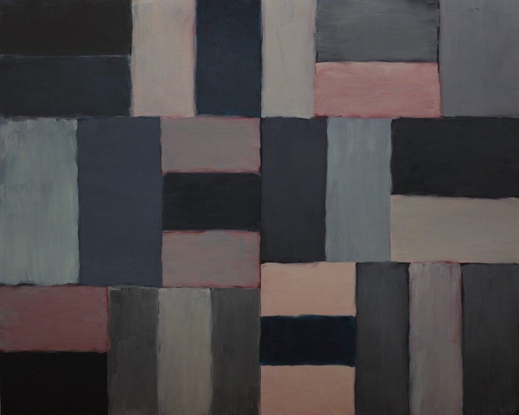 Sean Scully, Wall of Light Pink Sea, 2007, Albertina Museum, Vienna. &copy; Sean Scully