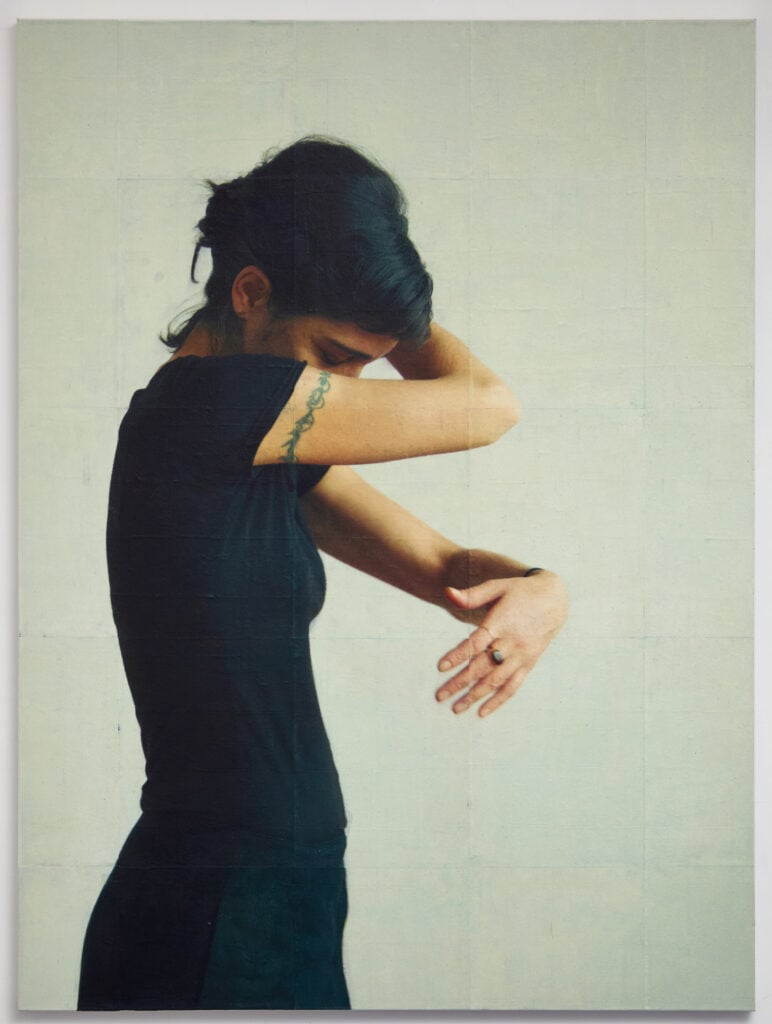 Sepideh Salehi, Calligraphy of Refusal I, 2025. Ph: Simon d’Exéa