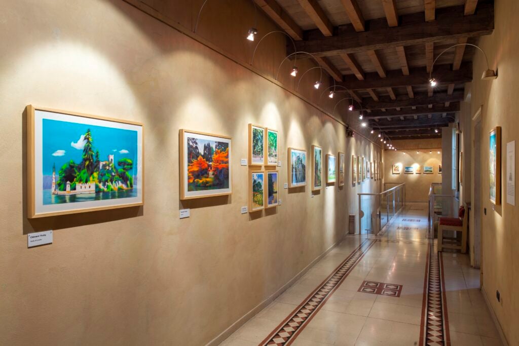 Новый свет. Вид инсталляции в Палаццо Пигорини, Парма, 2026 год.