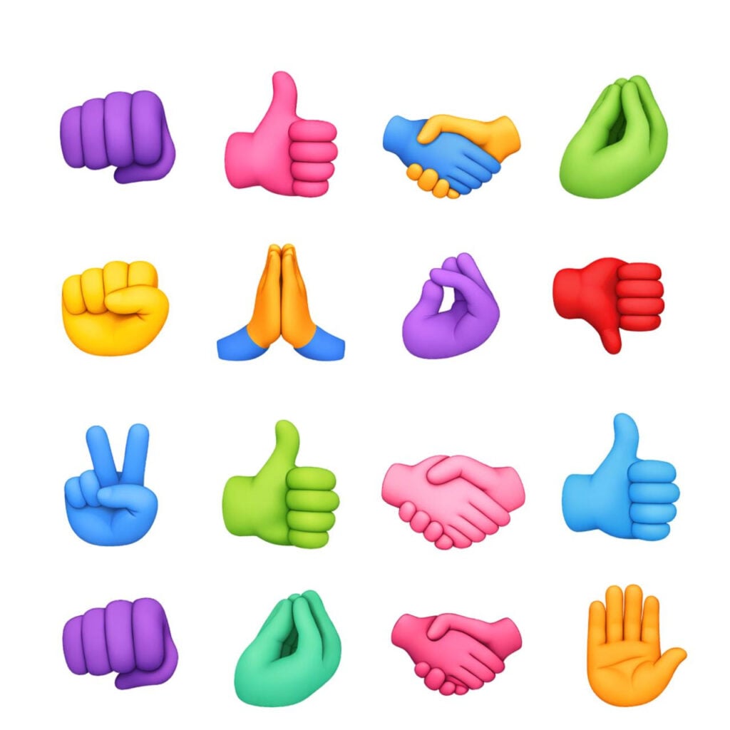 Move your hands. Fa andà i man