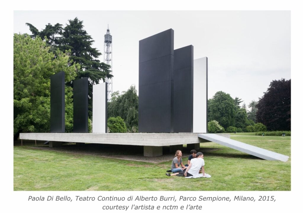 Corpi nel Parco Corpi sul Palco al Teatro Continuo
