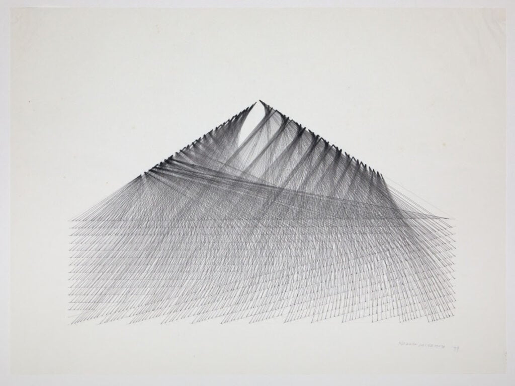 Kazuko Miyamoto – Dancing around the entrance to the cellar