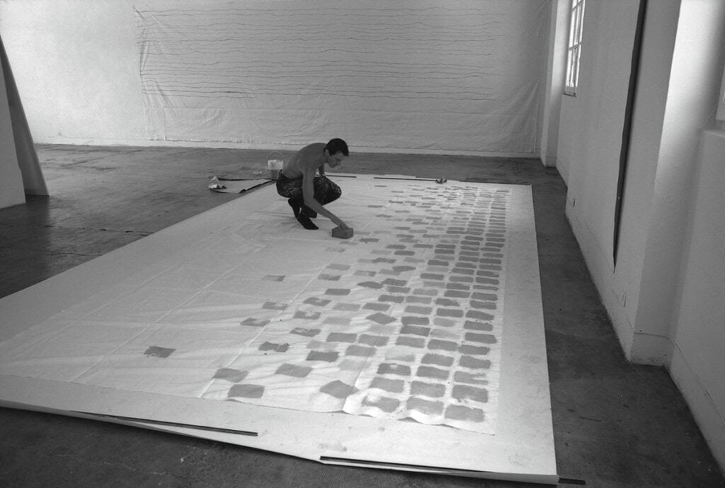 Giorgio Griffa – Summer 69