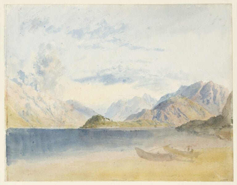 Joseph Mallord William Turner Como; &copy; Tate