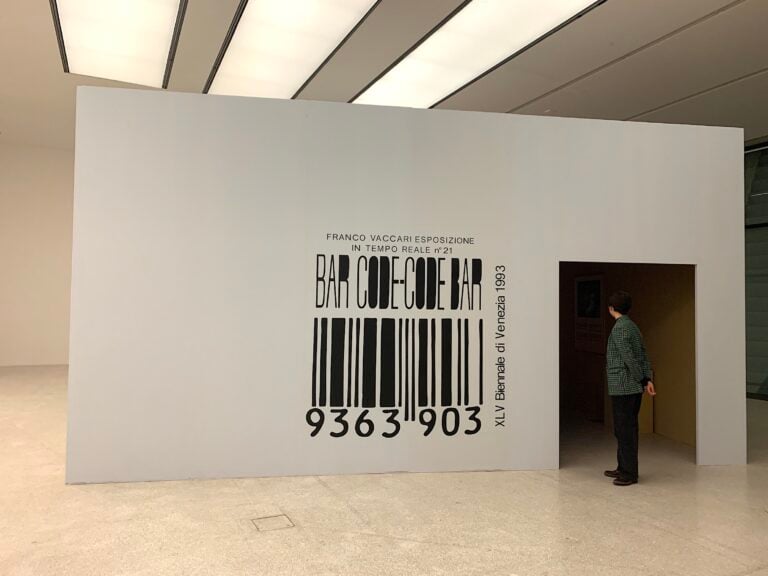 Museion Bolzano, Ambienti. Franco Vaccari, Installation View, Ph Claudia Zanfi