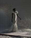 Galina Mihaleva per GALINACOUTURE, collezione &ldquo;Global Nomad&rdquo; realizzata con stampa 3D su tessuto, 2018