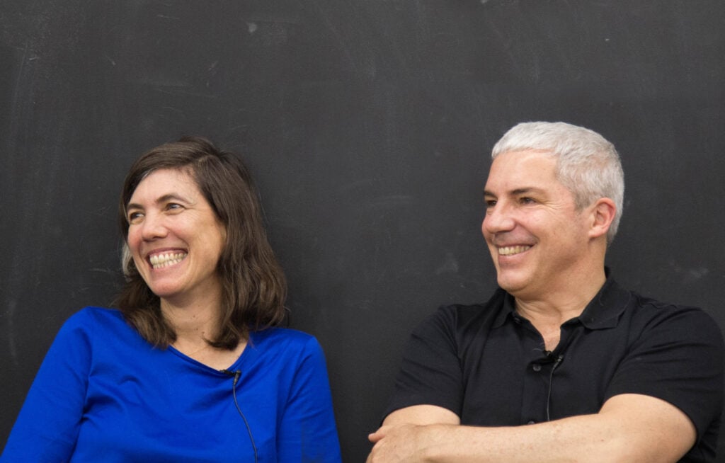 Ritratto di Sandra Barclay e Jean Pierre Crousse. Ph: Clarissa Mohany