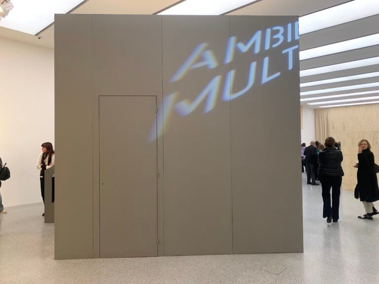 Museion Bolzano, Ambienti. Franco Vaccari, Installation View, Ph Claudia Zanfi