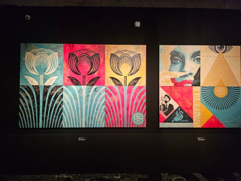 La mostra di Shepard Fairey, OBEY: Power to the Peaceful, Gallerie d&rsquo;Italia, Napoli