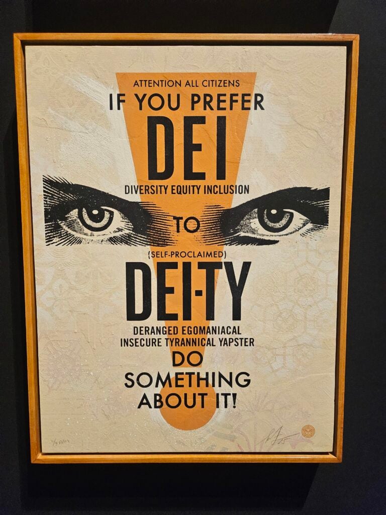 La mostra di Shepard Fairey, OBEY: Power to the Peaceful, Gallerie d&rsquo;Italia, Napoli