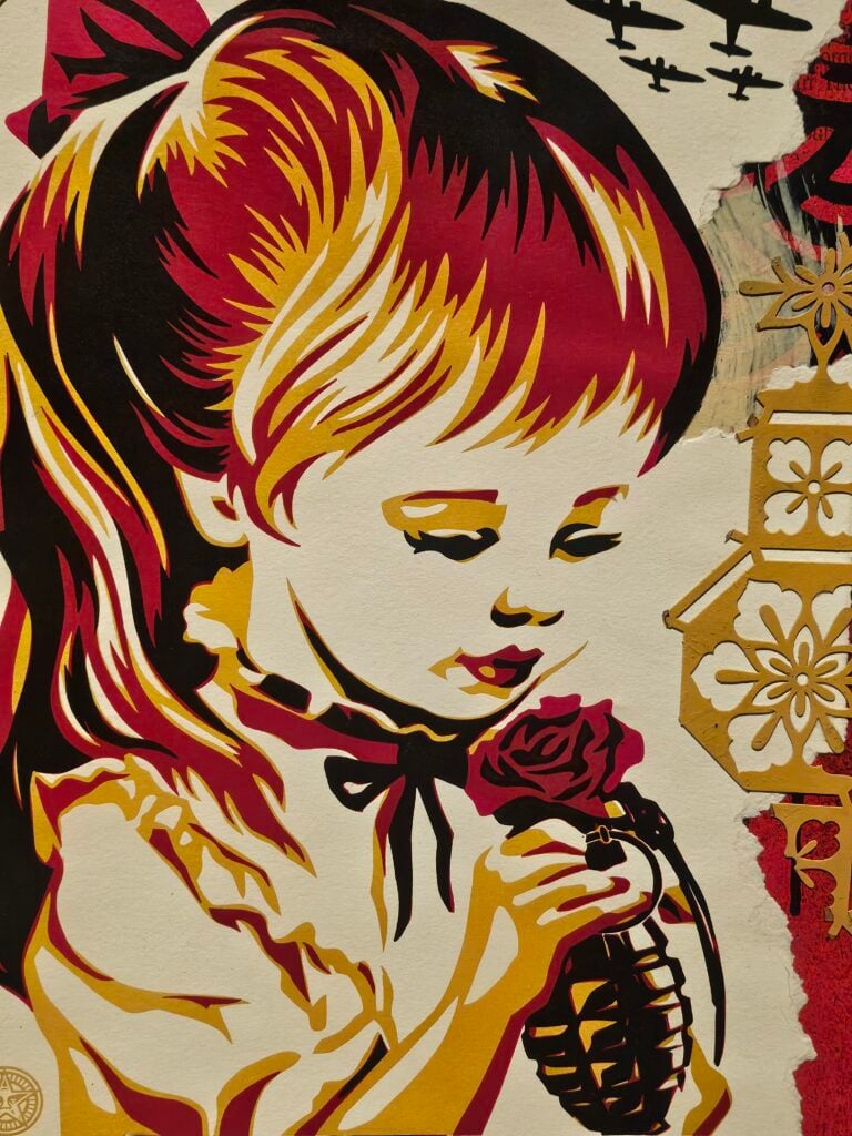 La mostra di Shepard Fairey, OBEY: Power to the Peaceful, Gallerie d&rsquo;Italia, Napoli