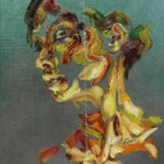Sara Shamma, Untitled, 2024, Oil on canvas, 60x70 cm