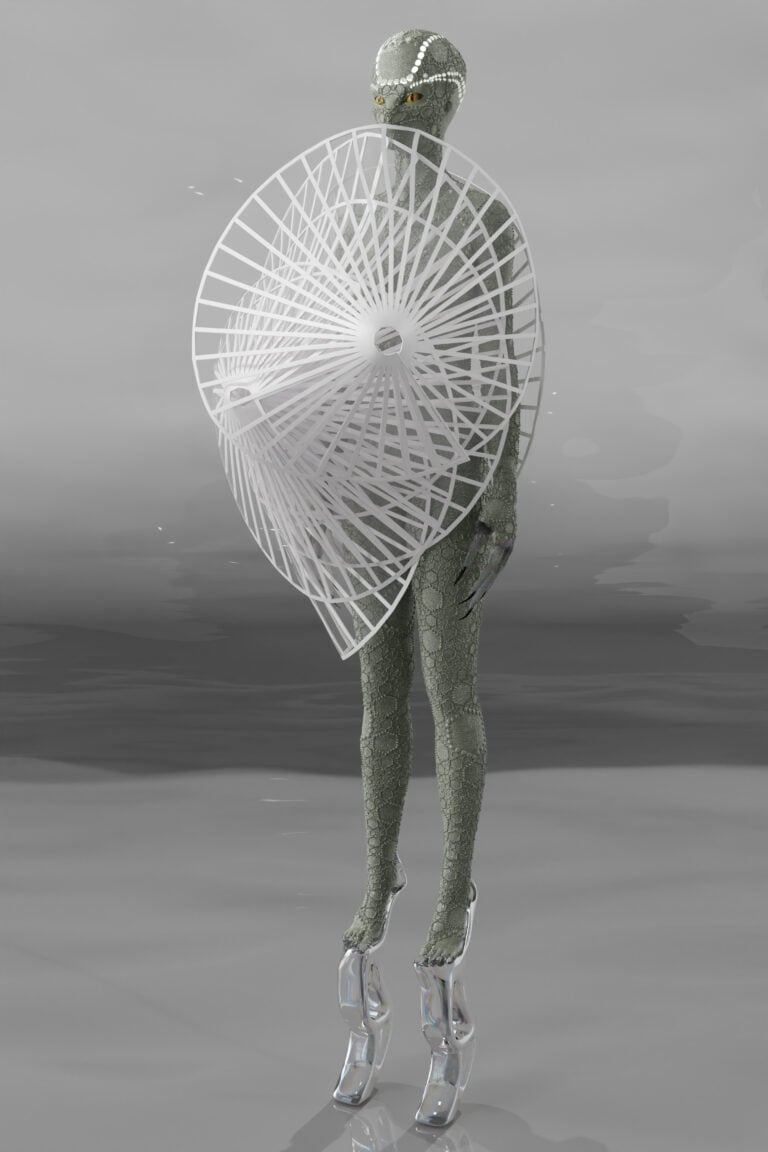 ThreeASFOUR FW22 &ldquo;Ancestors&rdquo; in collaborazione con il digital artist Shingo Everard