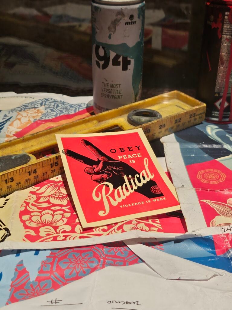 La mostra di Shepard Fairey, OBEY: Power to the Peaceful, Gallerie d&rsquo;Italia, Napoli