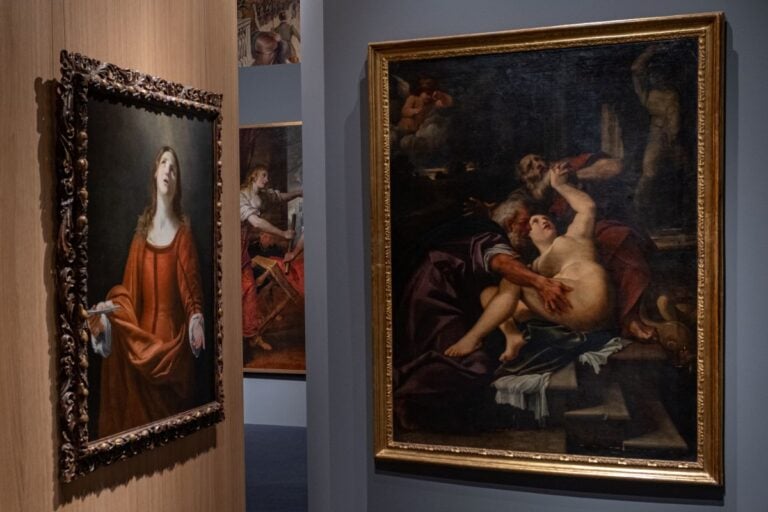 La virt&ugrave; e la grazia, Galleria BPER di Modena, Installation view