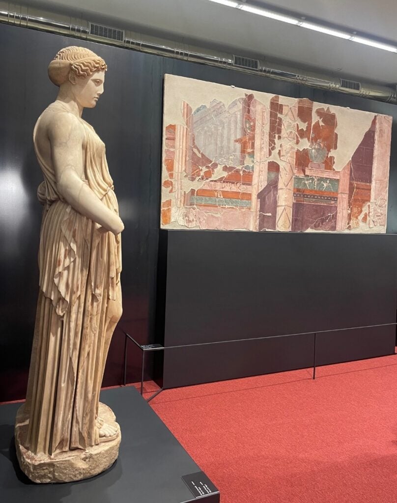allestimento antiquarium