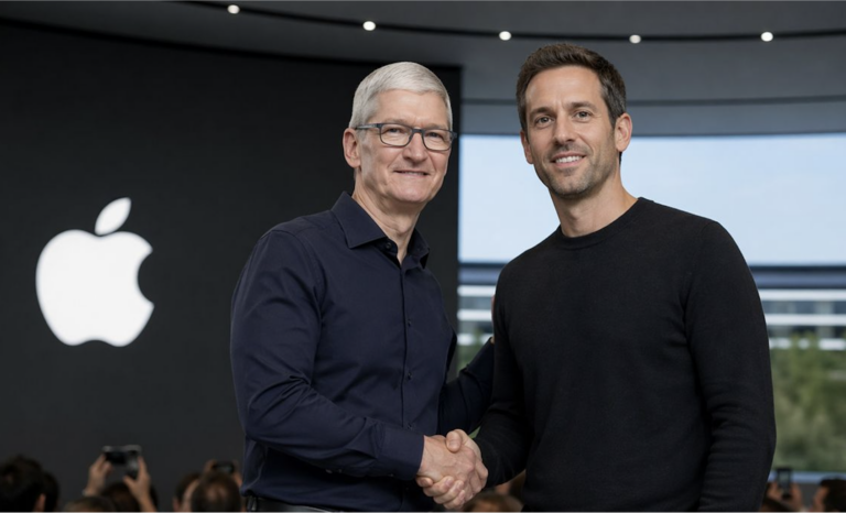 Silicon Valley Tim Cook con John Ternus