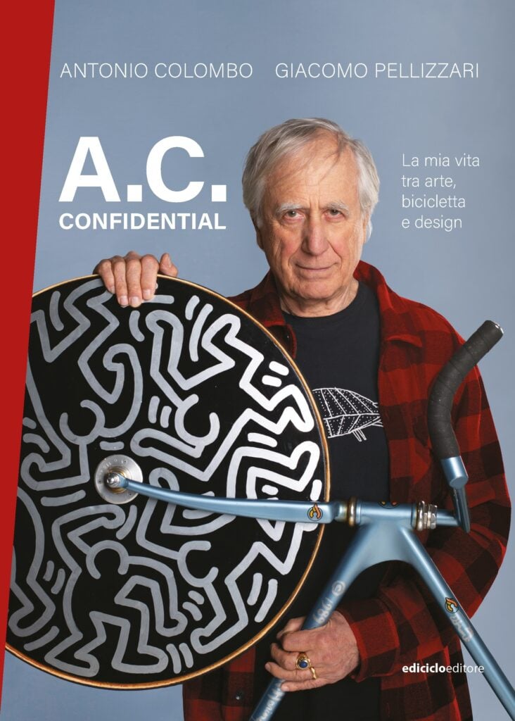 AC Confidential, La mia vita tra arte, bicicletta e design, copertina, Ediciclo Editore, 2026