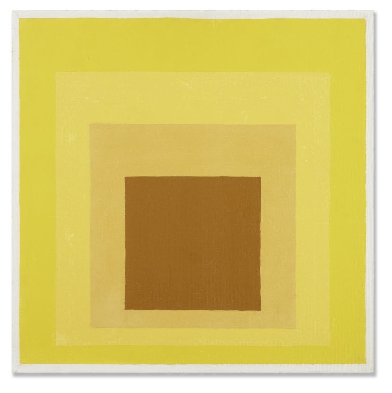Josef Albers, Study for Homage to the Square: Full Tenor, 1959. Courtesy Il Ponte Casa d'Aste