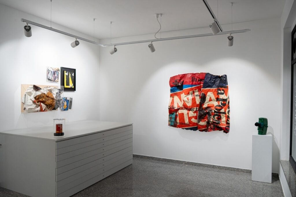 Permanenza della materia espansa, installation view, 2026. Courtesy Sangallo Fine Art